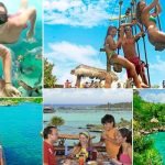 Entradas Xel-Há Park de Cancún Descuento Parque Xel-Há. Código descuento Parque Xel-Há Riviera Maya - Tulum entradas 2x1 Xel-Há Todo Incluido. Entradas Xel-Há ofertas excursión Xel-Há actividades. Oferta Xel-Há atracciones y tours Xel-Há Cancún. Entrada al Parque Acuático Xel-Há Todo Incluido ¿Qué incluye? Entrada rápida al Parque Xel-Há, Comida (desayuno 9:30-11:30, comida buffet 11:30-17:30), Barra libre y bebidas no alcohólicas ilimitadas, Esnórquel ilimitado (con equipo) en el río y la caleta, Paseos por el bosque, Parque infantil, Chalecos salvavidas y anillas de natación, Bicycles, Tumbonas, hamacas, zonas de descanso, Taquillas, toallas, aseos, vestuarios y duchas, Aparcamiento gratuito y WiFi.