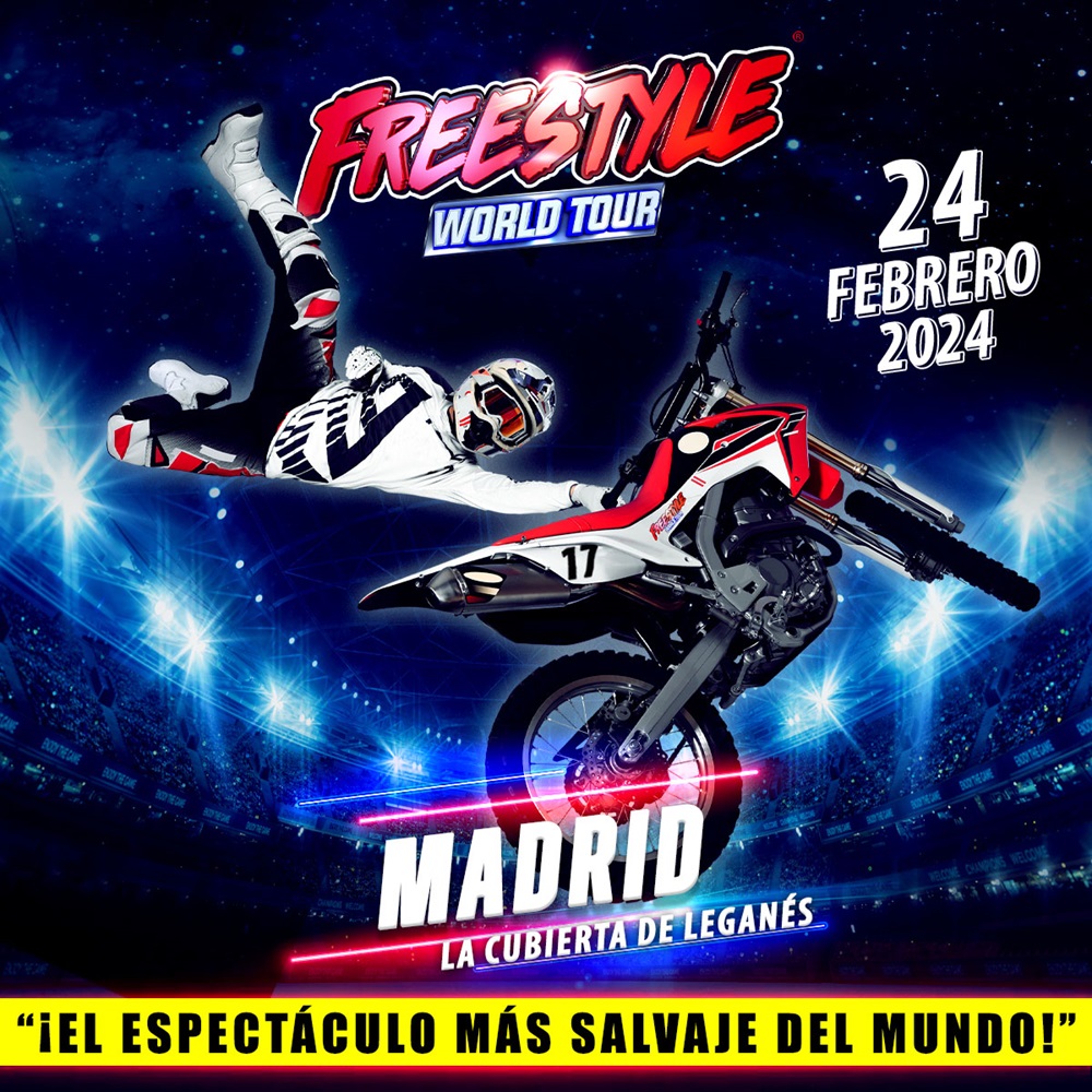 Ofertas Freestyle World Tour Madrid 2024 entradas 2x1. Entradas baratas al Freestyle World Tour Madrid