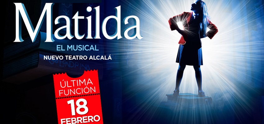 Descuento entradas Matilda, el musical en Madrid 🎶