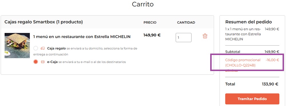 Cena en restaurante con estrella MICHELIN