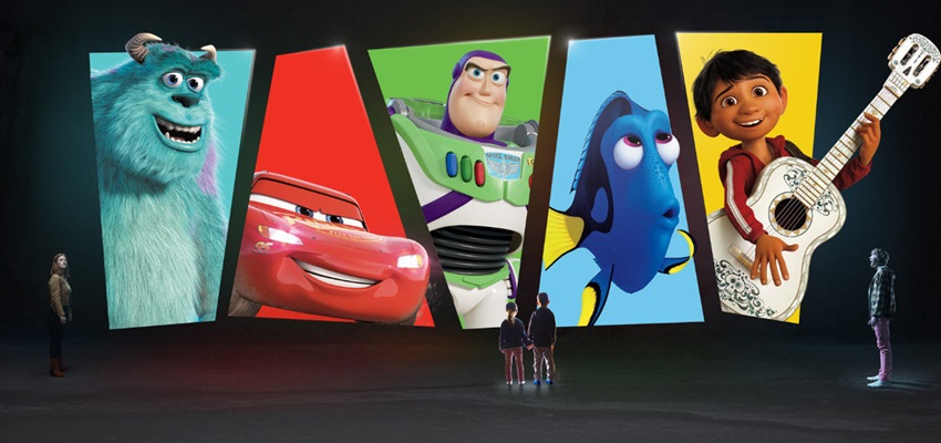 Mundo Pixar, la exposición entradas con descuento Barcelona – La Maquinista 🎟️