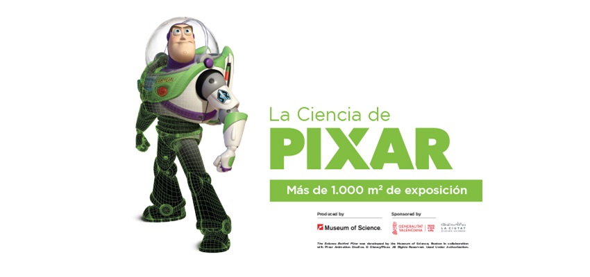 Entradas Museo de las Ciencias Príncipe Felipe + Hemisfèric 50% descuento🧬 Exposición Pixar