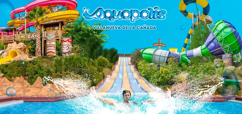 Aquópolis Villanueva de la Cañada entradas con hotel y desayuno por sólo 82€ 🎢💦