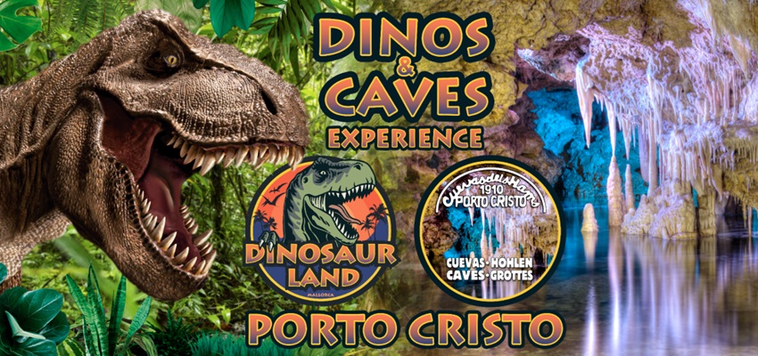 Cuevas dels Hams entradas & combinados con Dinosaurland 🦖⛵