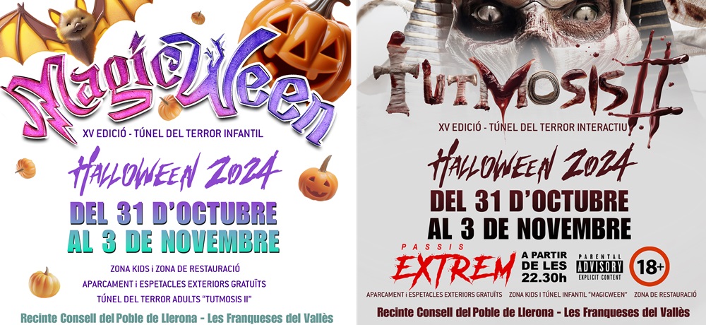 Tutmosis II entradas 2x1 Halloween 2024 Llerona Barcelona. Túnel interactivo infantil entradas 2x1 Tutmosis II ofertas Llerona, Barcelona. Descuento entradas para Tutmosis II en Llerona (Barcelona) 2024. Ofertas Tutmosis espectáculos para niños 2x1 entradas Scream Park de Terror Llerona. Scream Park de Terror Milnotes Llerona. Descuento entradas Scream Park de Terror Milnotes Barcelona. Túnel del terror de Milnotes