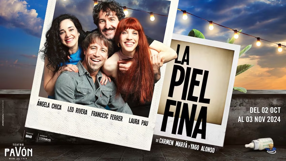 La Piel Fina Teatro Pavón entradas 30% descuento. Ofertas para La Piel Fina en el Teatro Pavón de Madrid descuento martes y miércoles día del espectador 30% compra online anticipada y viernes y domingo promoción 4 entradas. Oferta La Piel Fina Teatro Pavón desde 9,80€. Entradas 2x1 La Piel Fina Teatro Pavón Madrid precios de entradas para La Piel Fina.