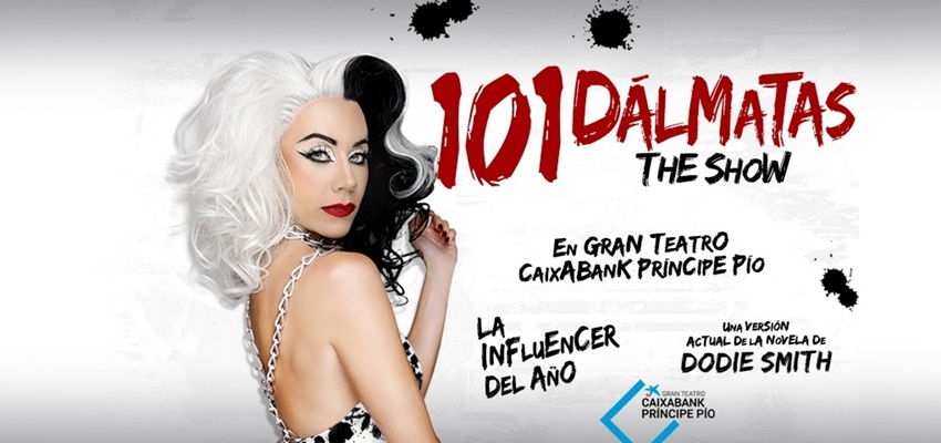 Entradas 101 Dálmatas, The Show en el Gran Teatro CaixaBank Príncipe Pío, Madrid 🐾🖤🤍