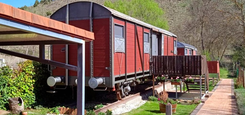 El Vagón de Baides: 2 noches en la Sierra Norte de Guadalajara por sólo 106,21€ 🚂